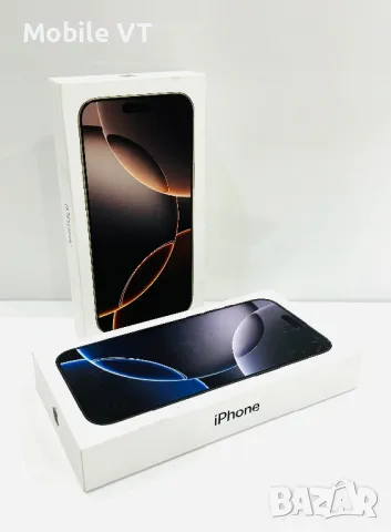 НОВ! iPhone 16 Pro Max 512GB Desert / Black Titanium ГАРАНЦИЯ!, снимка 1 - Apple iPhone - 49437224