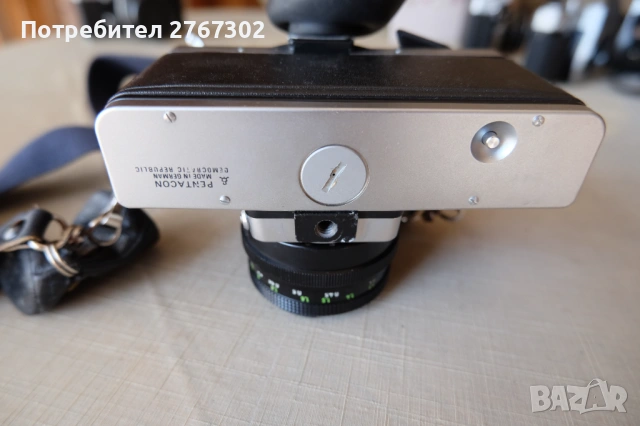 Praktica & Zeiss Tessar 50mm f2.8 Lens. M42 Mount, снимка 6 - Фотоапарати - 53800130