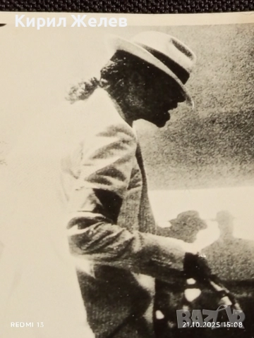 Винтидж снимка картичка на ПОП ИКОНАТА Michael Jackson рядка за КОЛЕКЦИЯ 48697, снимка 2 - Колекции - 52131662