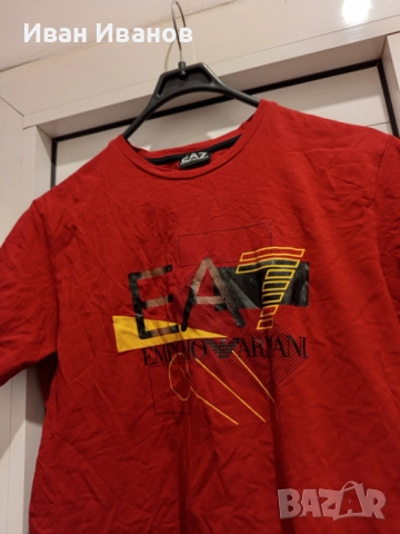 Оригинална тениска Armani, снимка 3 - Тениски - 51642029
