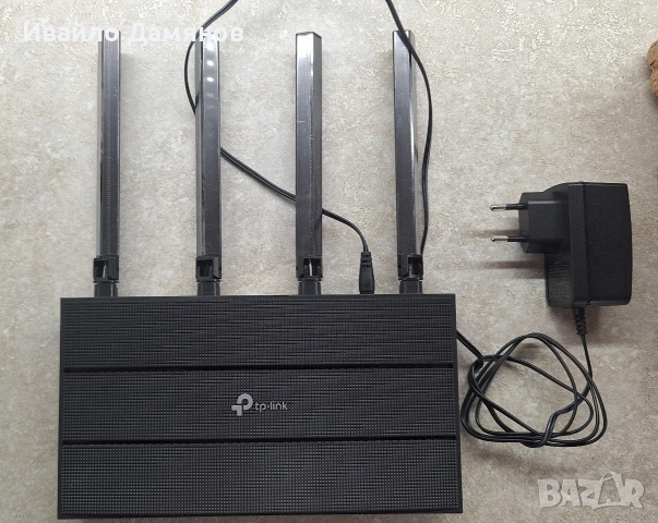 Безжичен рутер TP-Link Archer AX17, двубандов Gigabit AX1500, Wi-Fi 6, черен ГАРАНЦИЯ до 12 03 2027, снимка 2 - Рутери - 54108962