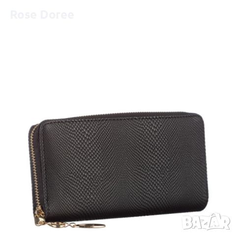 Стилно и елегантно дамско портмоне 5 цвята чанта клъч, снимка 6 - Чанти - 45687551