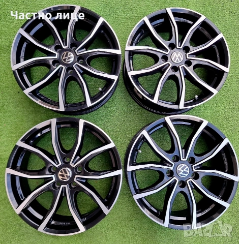 Продавам 4бр 17-ки джанти за Фолксваген Пасат, Тигуан, Туран, Голф 