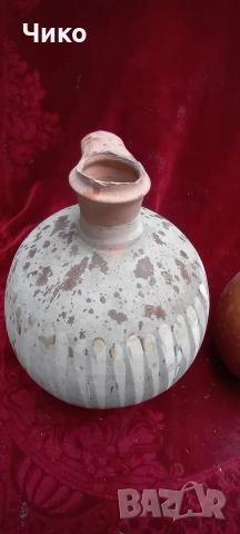 2бр стари глинени стомни, снимка 3 - Антикварни и старинни предмети - 52588560