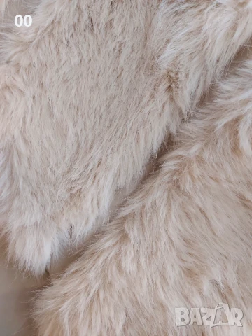 Дамско палто с косъм, снимка 8 - Палта, манта - 50633361