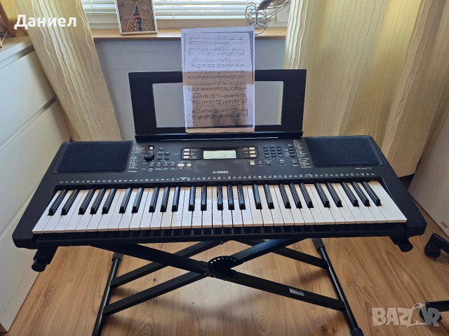 Дигитален синтезатор пиано Yamaha PSR-373, снимка 4 - Синтезатори - 53606142