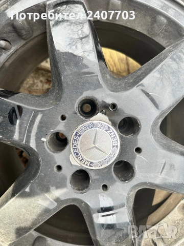 Джанти с гуми Mercedes , снимка 2 - Гуми и джанти - 54090468