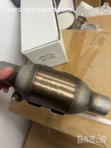 Метален Катализатор QCAT CAT20 - EURO 3 (High Loading) до 1.6L