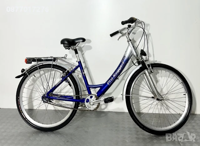 Алуминиев градски велосипед Phil Roggers 26 цола/ колело, снимка 6 - Велосипеди - 51385594