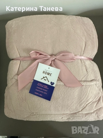 🧣 Дебело зимно одеяло с ръкави и качулка TOP QUALITY HOME SWEET, снимка 4 - Олекотени завивки и одеяла - 52388409