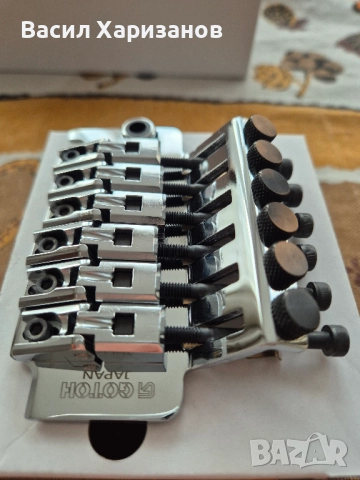 Gotoh GE1996T-33-CR-Style Tremolo – като нов, снимка 6 - Китари - 52803411