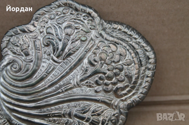 Сребърна възрожденска пафта, снимка 6 - Антикварни и старинни предмети - 53862912