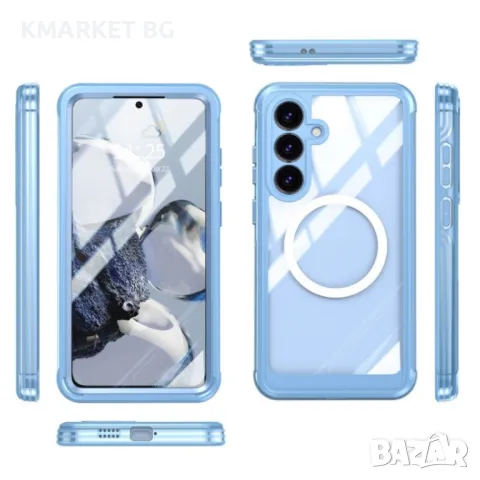 Samsung Galaxy S25+ 5G MagSafe / Magnetic Metal Frame/ HD Tempered Glass Калъф и Протектор, снимка 2 - Калъфи, кейсове - 49124191