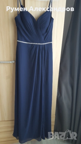 Официална синя рокля Magic Nights размер M  EUR38 ръст 170-180, снимка 4 - Рокли - 53650020