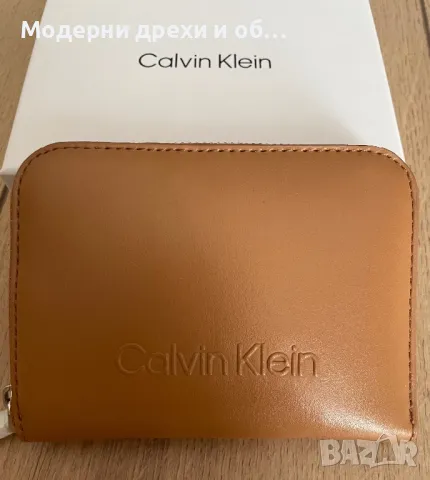 Calvin Klein портмоне, снимка 3 - Портфейли, портмонета - 48773360