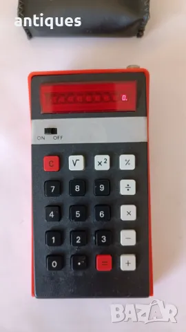 Стар български калкулатор - ЕЛКА 103Р - elka 103P - 1980 година, снимка 3 - Антикварни и старинни предмети - 49488575