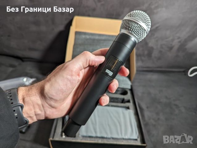 Нова Двойна VHF Система за Микрофони с Ясен Звук до 80м за караоке, снимка 9 - Микрофони - 45643077