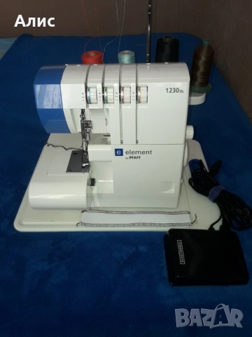 шевна машина  оверлог, снимка 13 - Шевни машини - 52231704