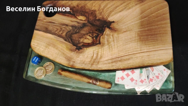 Епоксидна кристална смола и орех, снимка 4 - Други - 53059968