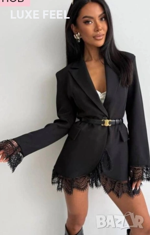 ✨Дамски Сака с Дантела