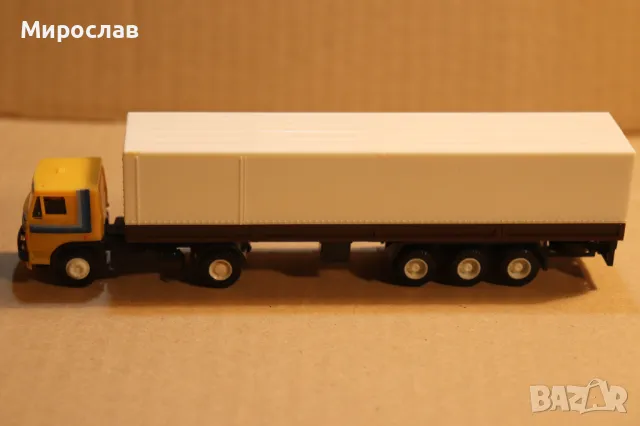 	IGRA 1:87 H0 LIAZ SKODA  КАМИОН ТИР ИГРАЧКА МОДЕЛ, снимка 2 - Колекции - 49298653