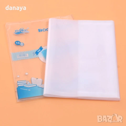 5884 Калъфка за тетрадка малък формат подвързии за тетрадки А5, 10 броя, снимка 3 - Ученически пособия, канцеларски материали - 50601131