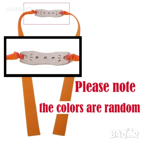 Резервни ластици за прашка, Комплект 5 бр, Естествен каучук, снимка 4 - Оборудване и аксесоари за оръжия - 53938842