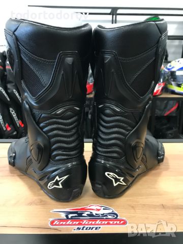 Мото Ботуши ALPINESTARS SMX-6 V2,42,протектори,става,като нови, снимка 3 - Аксесоари и консумативи - 46010277