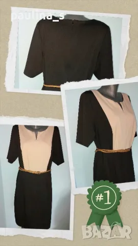 Два броя / Маркова рокля "dressbarn" и "H&M" mama / Рокля за повод, голям размер, снимка 2 - Рокли - 30287963