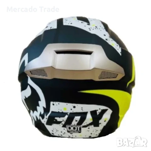 Кросова каска Mercado Trade, За мотор, Атв, Вело, S и M размер, V2, снимка 5 - Аксесоари и консумативи - 51282761