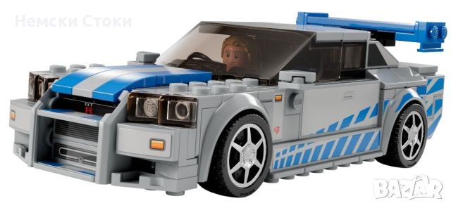 Конструктор LEGO Speed Champions - Nissan Skyline GT-R (76917), снимка 2 - Конструктори - 45686303