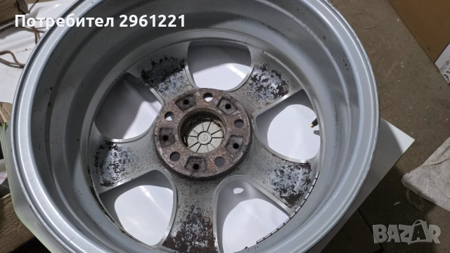 Продавам 2бр джанти 17 цола 5х120 за БМВ Е60 стил 138, снимка 2 - Гуми и джанти - 54204575