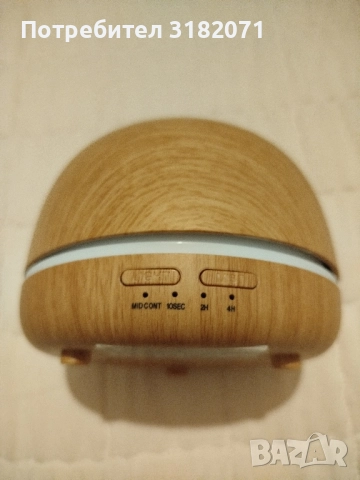 Арома дифузер с LED осветяване и 300мл обем, снимка 2 - Други - 52398904