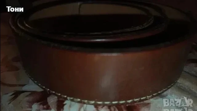 KENNETH COLE Оригинал Нов Мъжки Колан Изцяло от Естествена Кожа 115см. , снимка 2 - Колани - 50948987