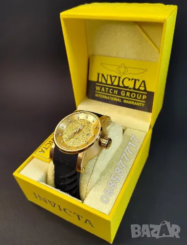 нов часовник INVICTA S1 Rally Yakuza Gold автоматичен, Инвикта нов , снимка 2 - Мъжки - 48642831