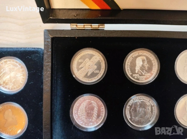 Немски възпоменателни монети сребро колекция, снимка 4 - Нумизматика и бонистика - 53691168