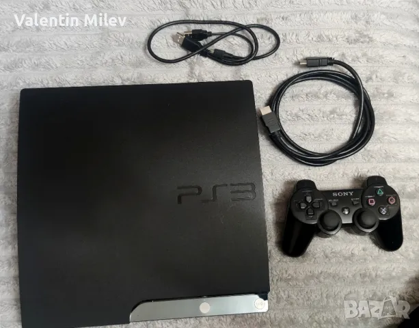 PS 3 / Playstation 3 slim 250 GB  Хакната + инст.  игри Супер Цена, снимка 2 - PlayStation конзоли - 49552282