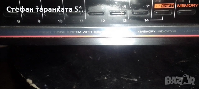 Радио тунер FISHER , снимка 8 - Радиокасетофони, транзистори - 53265382