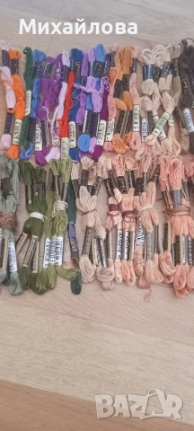 Конци за бродиране "Анхор" 41 нюанса 80 бр., снимка 4 - Гоблени - 51006548