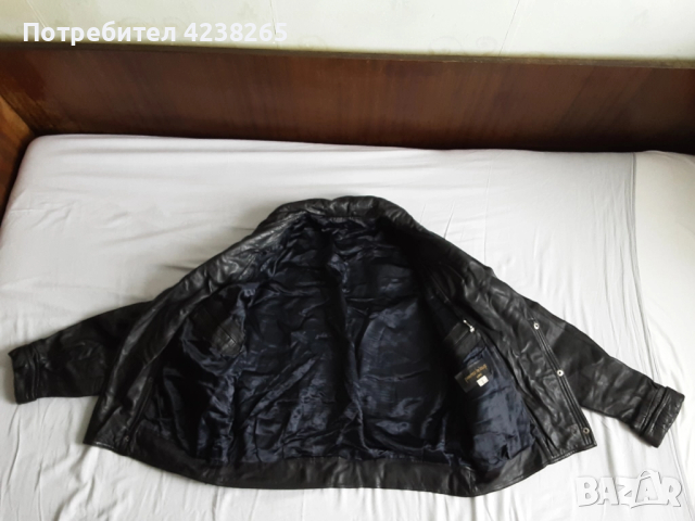 кожено яке "Pierrot Le Loup"  Paris черно, естествена кожа, снимка 2 - Якета - 52222197