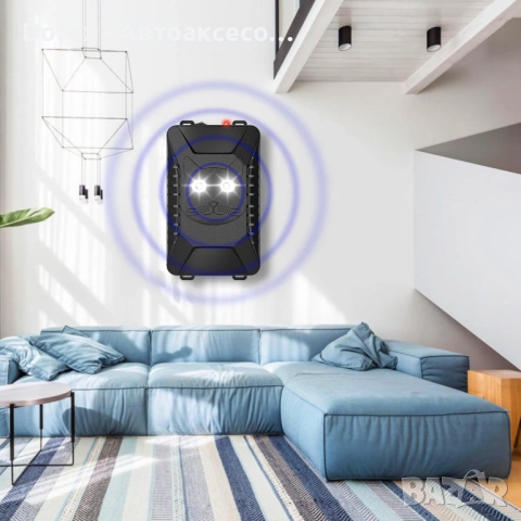 Ултразвуково устройство против гризачи 15-36kHz с вибрационен сензор, снимка 6 - Аксесоари и консумативи - 54191823