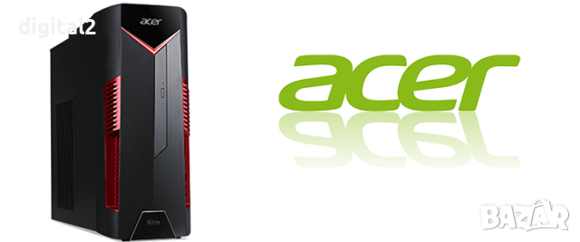 Компютър Acer Nitro N50-600 ,Intel i5-8600 ,8GB ,SSD-512+1TB ,GTX1060, снимка 2 - За дома - 45053776