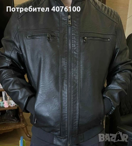 продавам страхотно ново кожено яке от екокожа, снимка 4 - Якета - 45607554