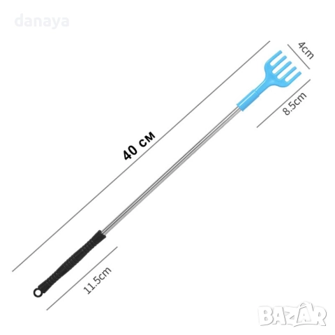 3370 Чесалка за гръб масажор Ръчичка, 40 см, снимка 7 - Други стоки за дома - 40201039