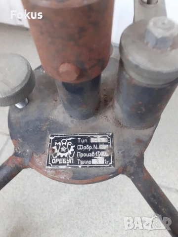 Стара соц. скоба за прострелване на оръжие пушка АК, снимка 4 - Антикварни и старинни предмети - 53333471