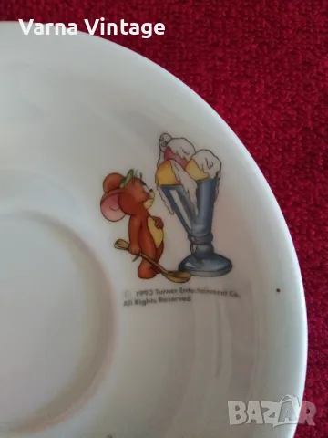 Колекционерска порцеланова чинийка TOM and JERRY 1993 г. SELTMANN WEIDEN Германия (Бавария)., снимка 4 - Колекции - 48204997