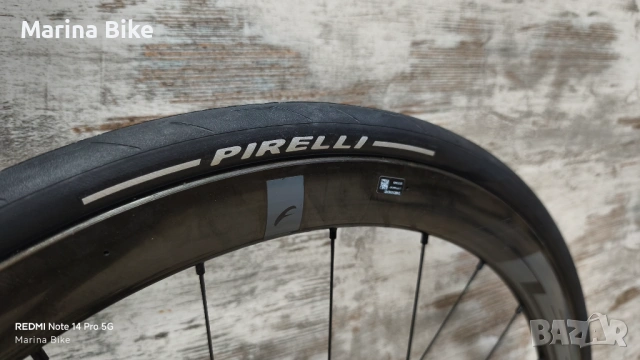 Карбонов шосеен велосипед Pinarello Prince TiCR Disc 105 Di2 Fulcrum Wind| 51.5, снимка 17 - Велосипеди - 53167336