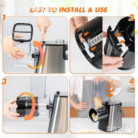 Електрическо ренде Anatole,Гаранция, снимка 2 - Кухненски роботи - 54155118