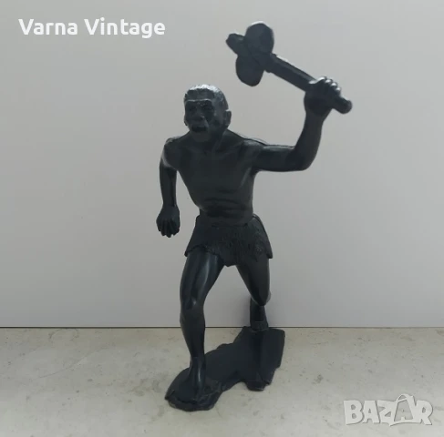 Войници. Неандерталец с каменна брадва. мащаб 150 мм (ДЗИ) СССР., снимка 3 - Колекции - 51416458