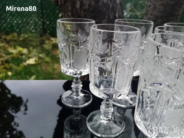 Кристален сервиз за ракия - Югославия !, снимка 2 - Сервизи - 52497672